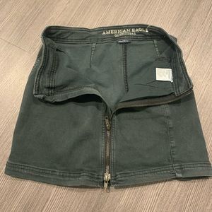 American Eagle Denim Black Skirt